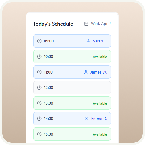 Instructor & Staff Coordination