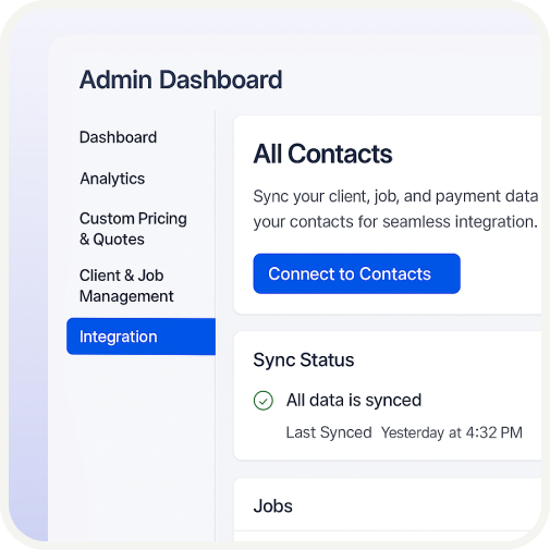 Integration with QuickBooks