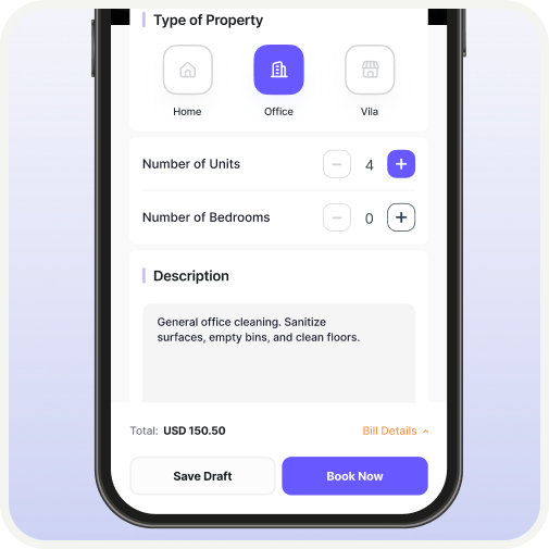 Online Booking & Profile